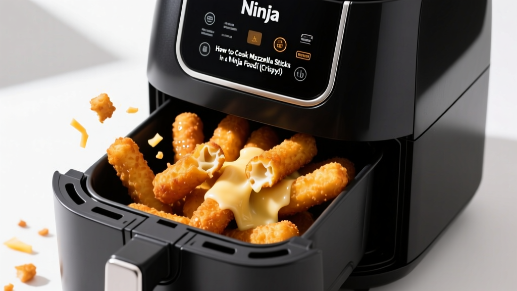 How to Cook Mozzarella Sticks in a Ninja Foodi (Crispy!)