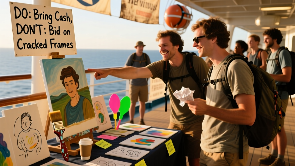 The Dos and Don'ts of Cruise Ship Art Auctions: A Budget Traveler’s Realistic Guide