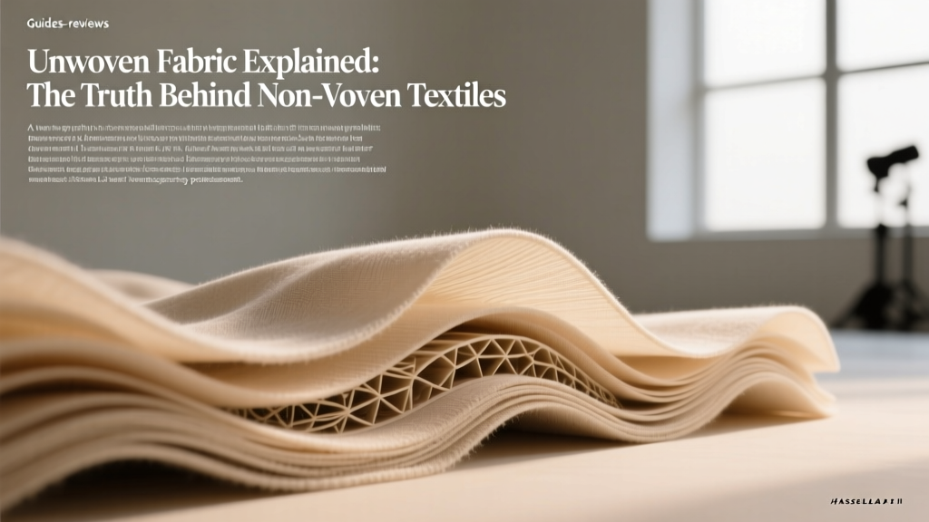 Unwoven Fabric Explained: The Truth Behind Non-Woven Textiles