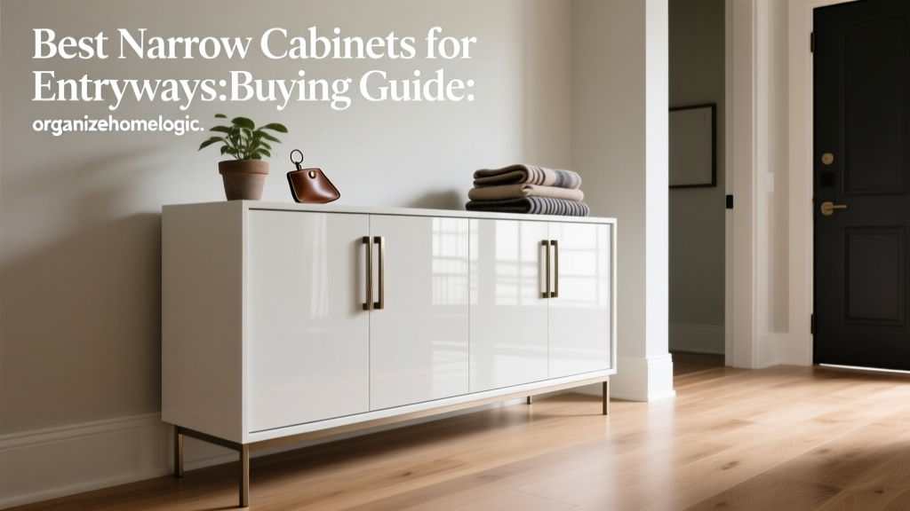 Best Narrow Cabinets for Entryways: Expert Buying Guide