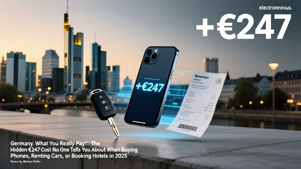 Germany What You Really Pay: The Hidden €247 Cost No One Tells You About When Buying Phones, Renting Cars, or Booking Hotels in 2025