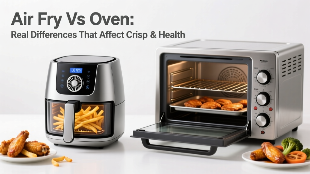 Air Fry vs Oven: Real Differences That Affect Crisp & Health