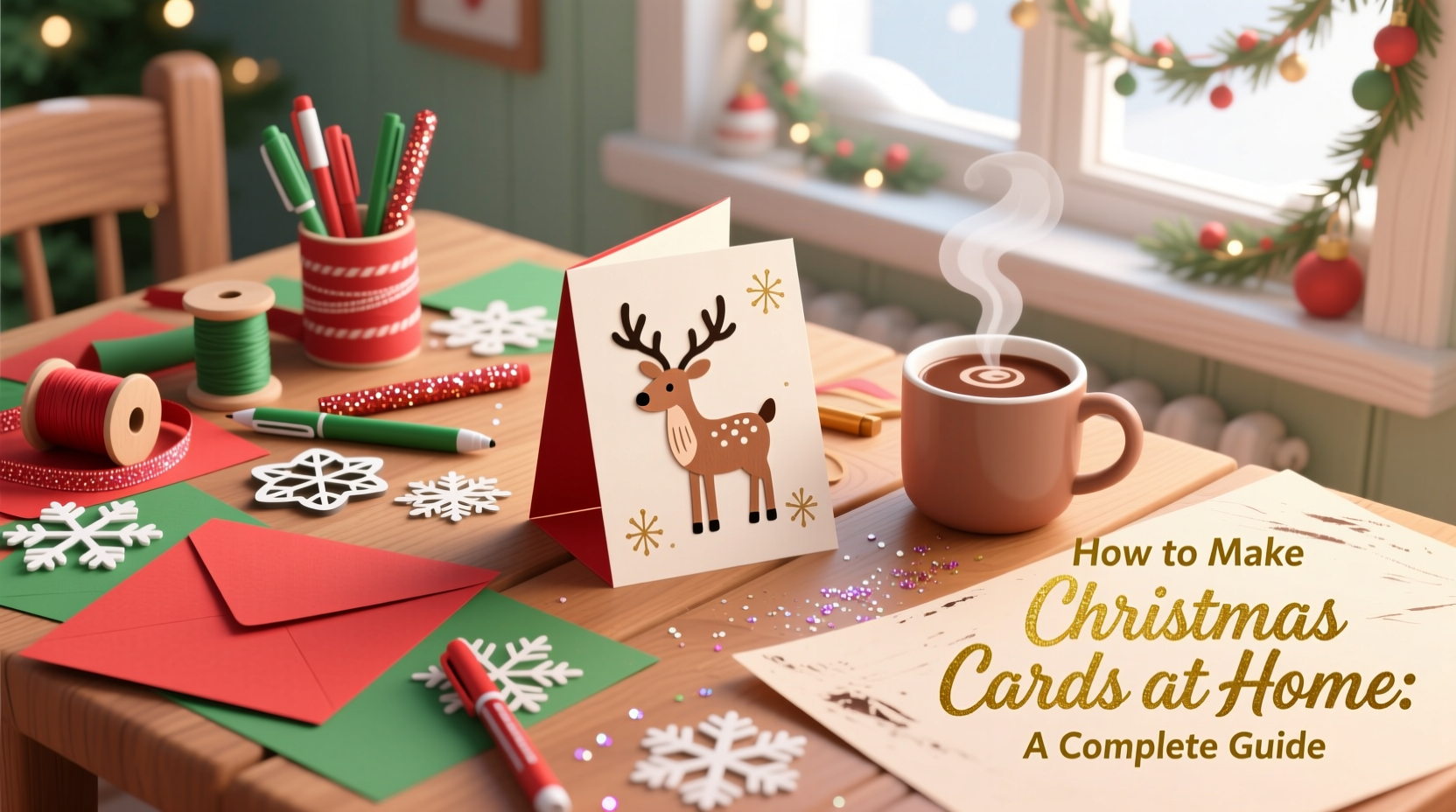 how to make christmas cards