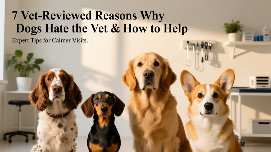 Why Do Dogs Hate the Vet? 7 Vet Reviewed Reasons & Tips to Help