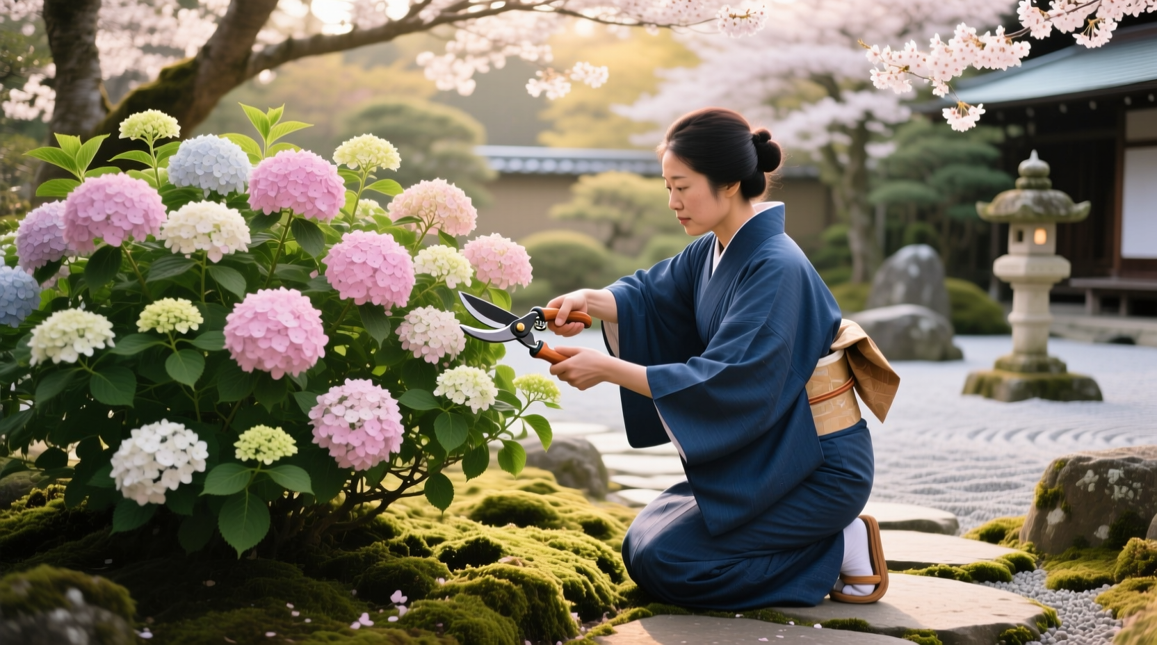 hydrangea pruning
