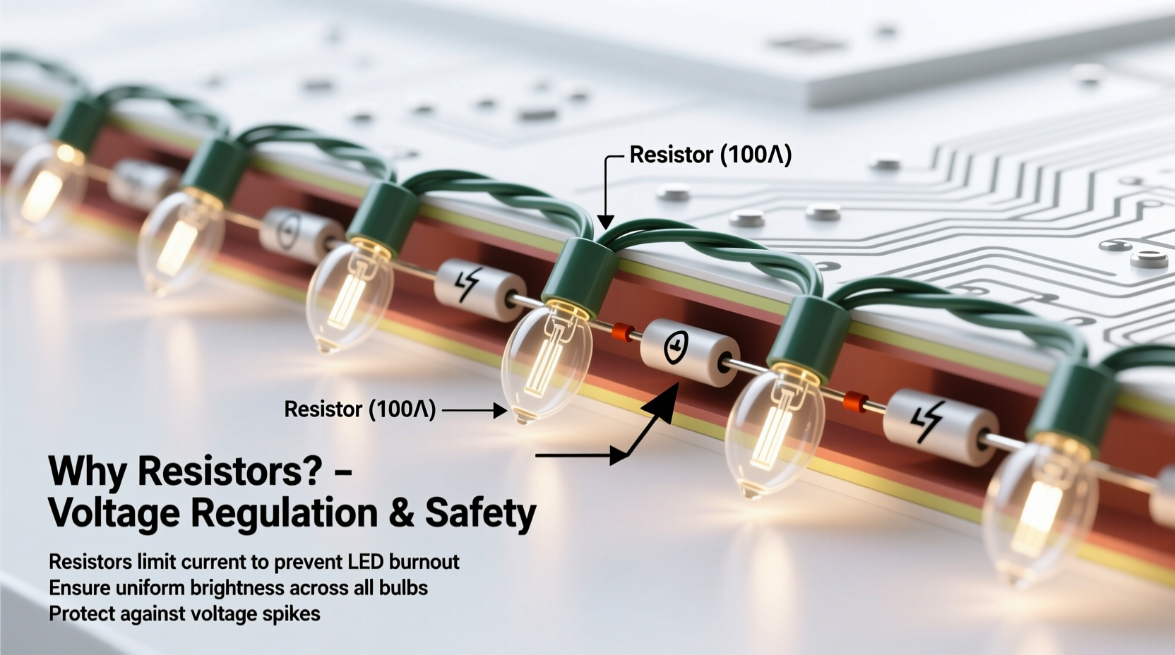Why Do Some Christmas Lights Come With Resistors And What Do They Do