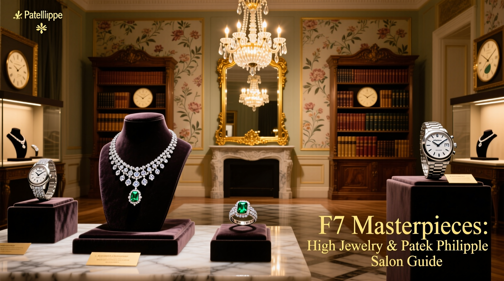 f7 masterpieces high jewelry and watches patek philippe salon