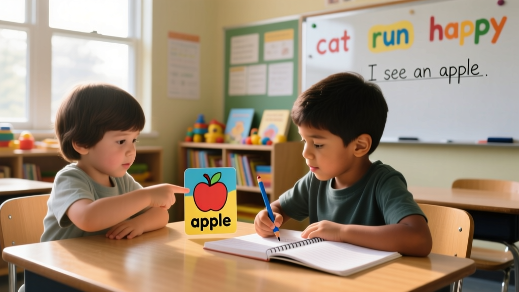 Identify the Vocabulary and Form the Sentence: A Research-Based Framework for Early Language Development