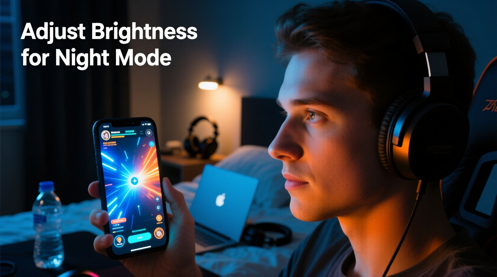 how to choose the right screen brightness for nighttime gaming