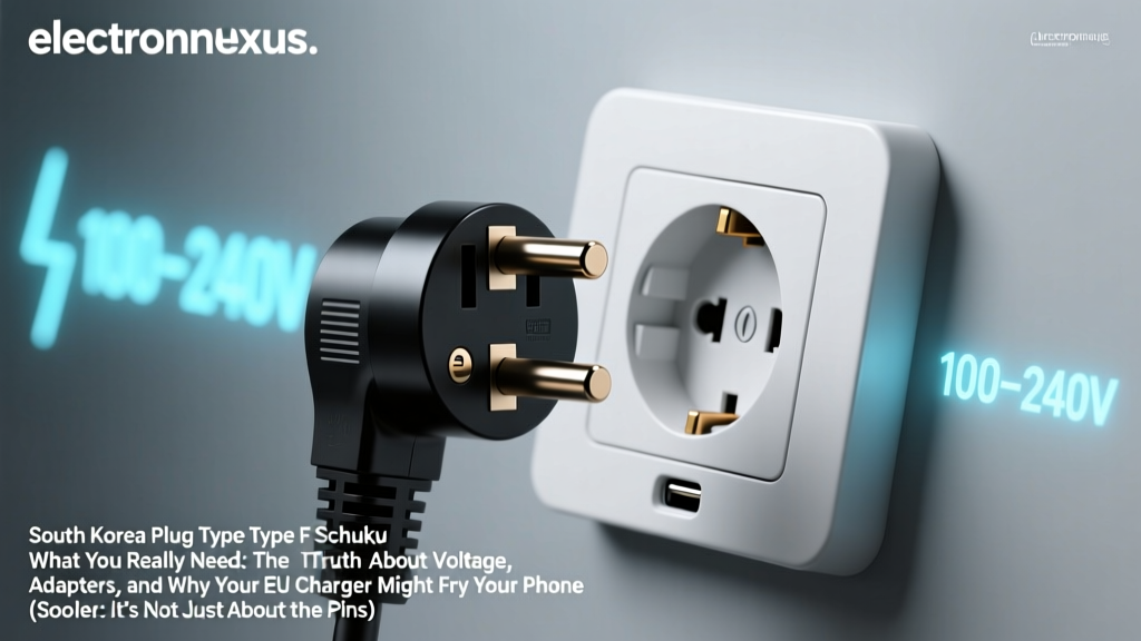 South Korea Plug Type Type F Schuko What You Really Need: The Truth About Voltage, Adapters, and Why Your EU Charger Might Fry Your Phone (Spoiler: It’s Not Just About the Pins)