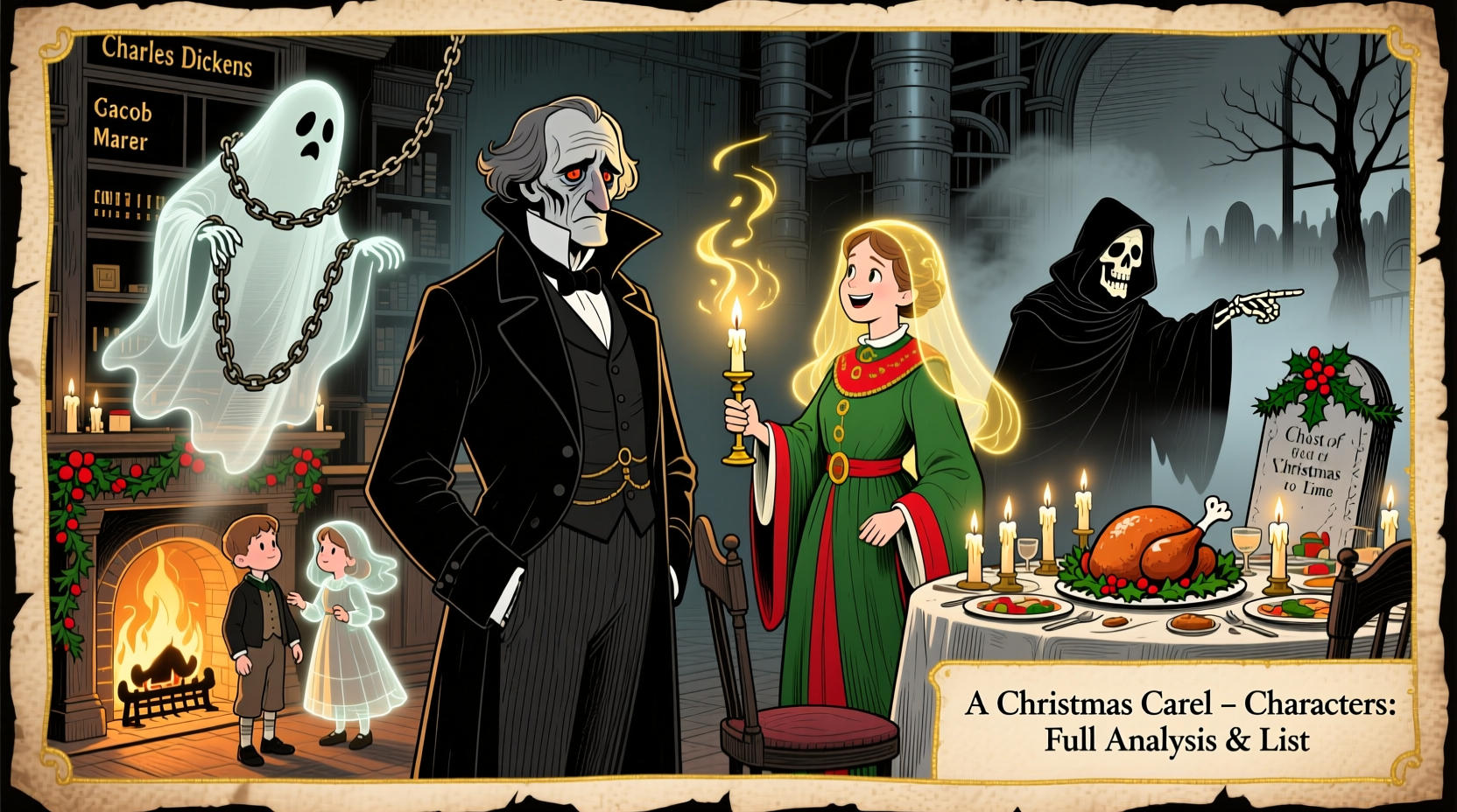 a christmas carol characters