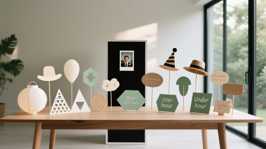 DIY Wedding Photo Booth: 20 Props You Can Make Tonight