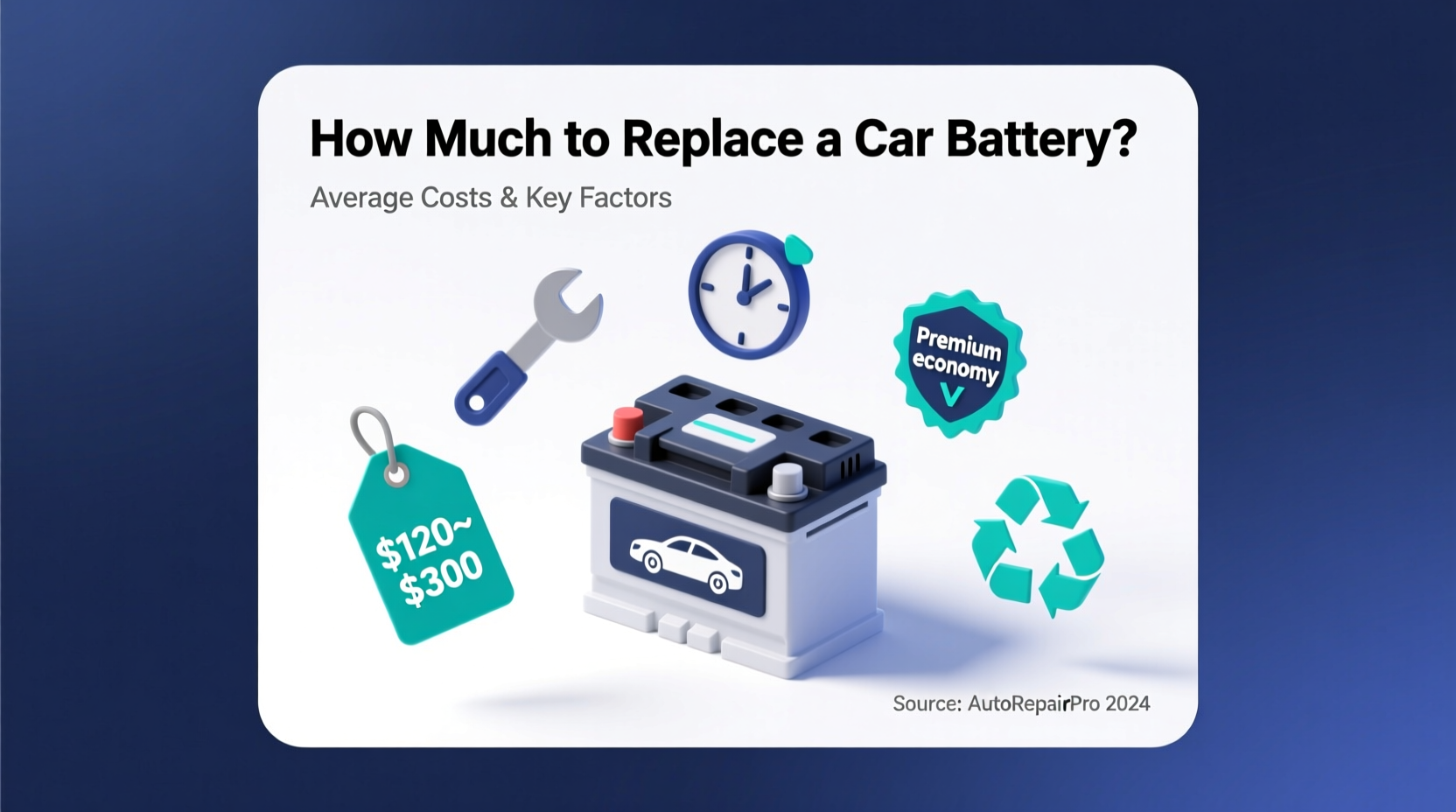 how much to replace a car battery