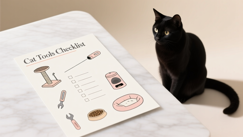 Essential Cat Tools Checklist for Responsible Guardians