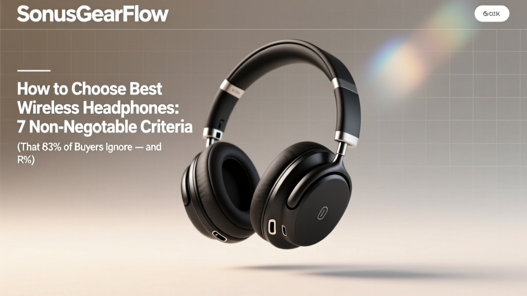 Best Wireless Headphones: 7 Must-Know Criteria (2026)