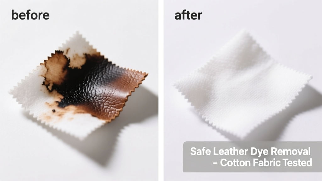 How to Remove Leather Dye from Cotton Fabric Safely