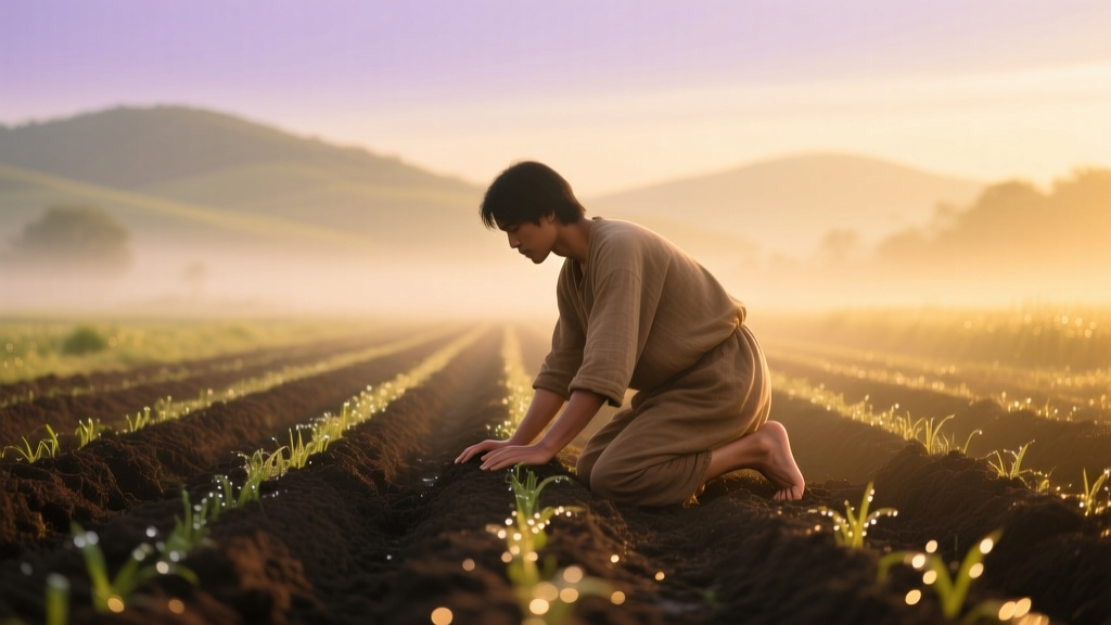 Farmer Feeling Peace: Emotional Dream Meaning