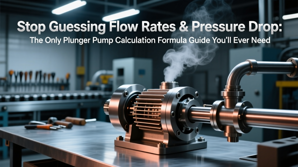 Plunger Pump Calculations: Flow, Pressure, API RP 14E