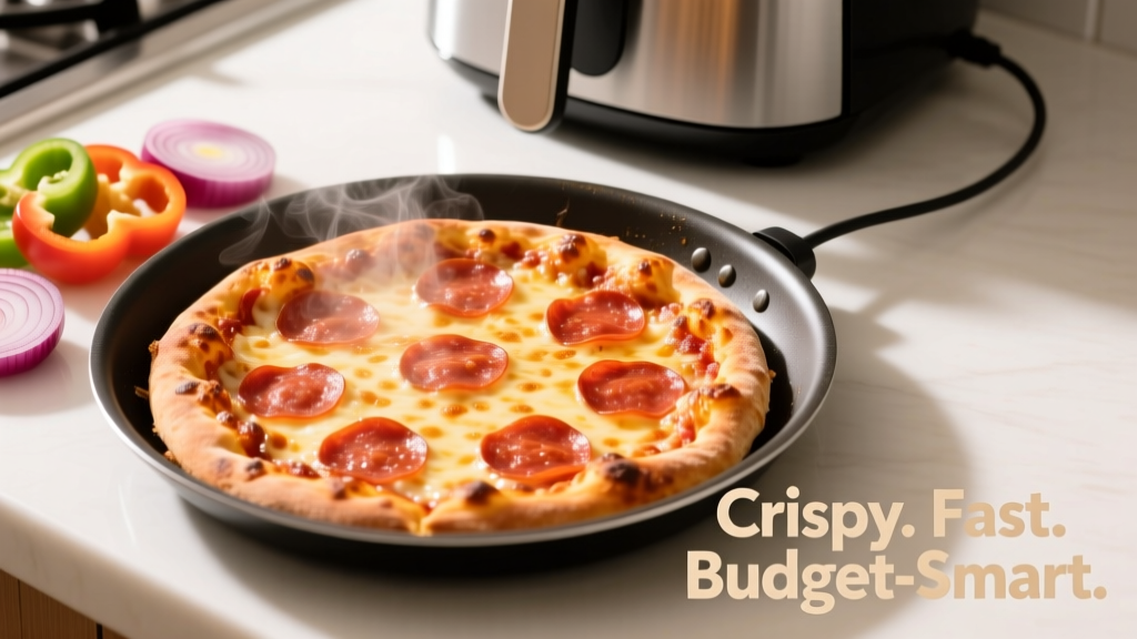Air Fryer Frozen Personal Pan Pizza: Crispy & Fast