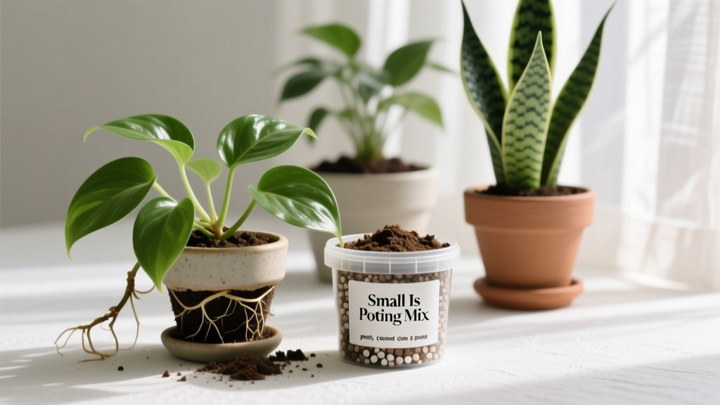 Small Is Potting Mix for Indoor Plants: The Truth