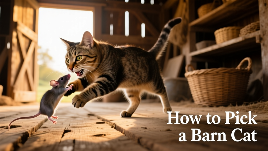 Catch That Mouse! How To Pick a Barn Cat