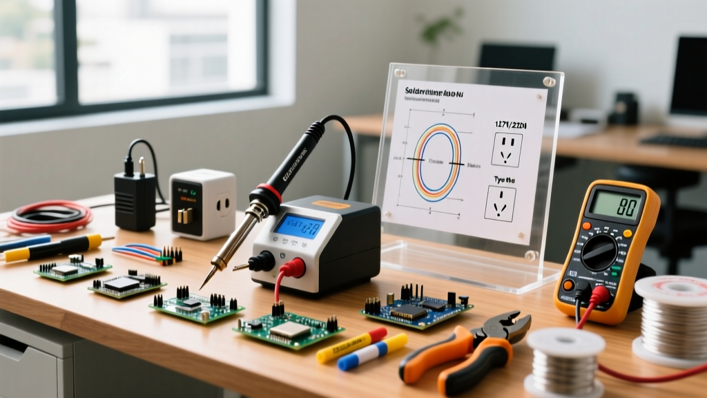 Soldering Station Setup: Adapting to Electrical Outlets in Brazil