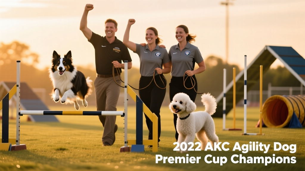 Meet the 2022 AKC Agility Dog Premier Cup Champions