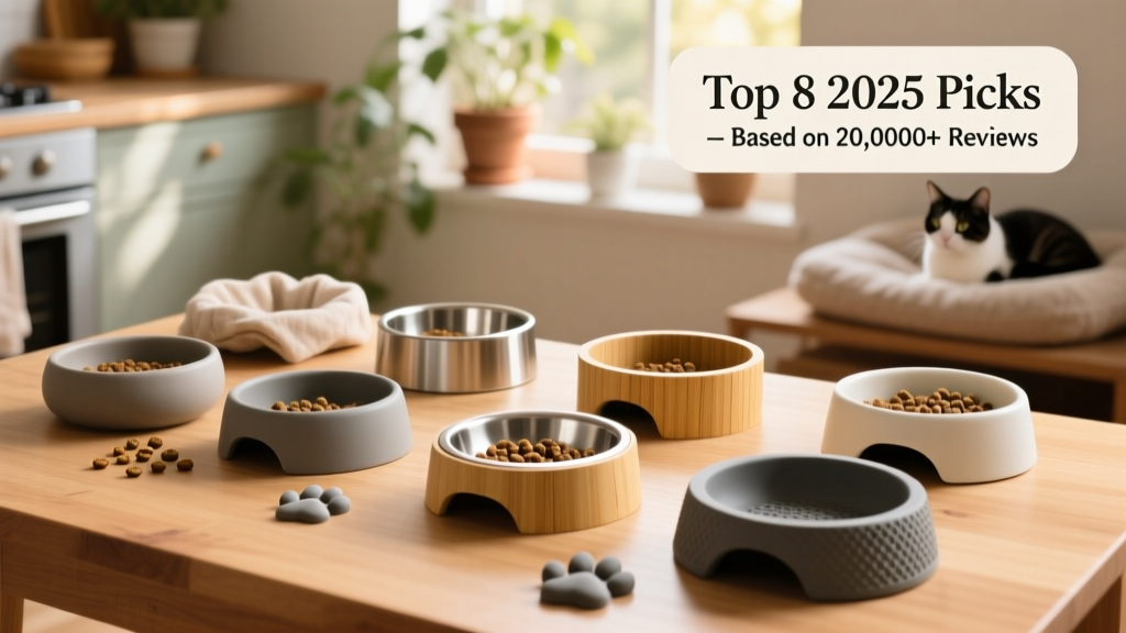 8 Best Slow Feeder Cat Bowls – 2025 Reviews & Top Picks