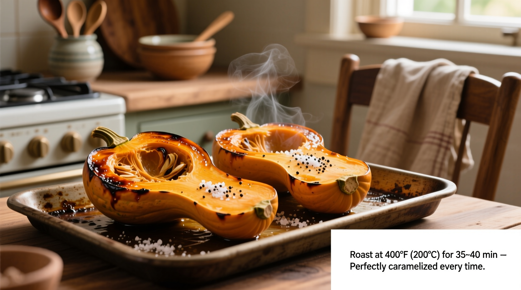 how to cook squash in oven