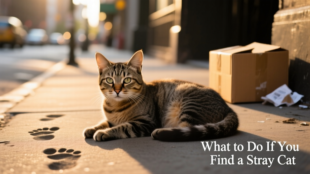Stray Cats: What to Do If You Find a Stray Cat