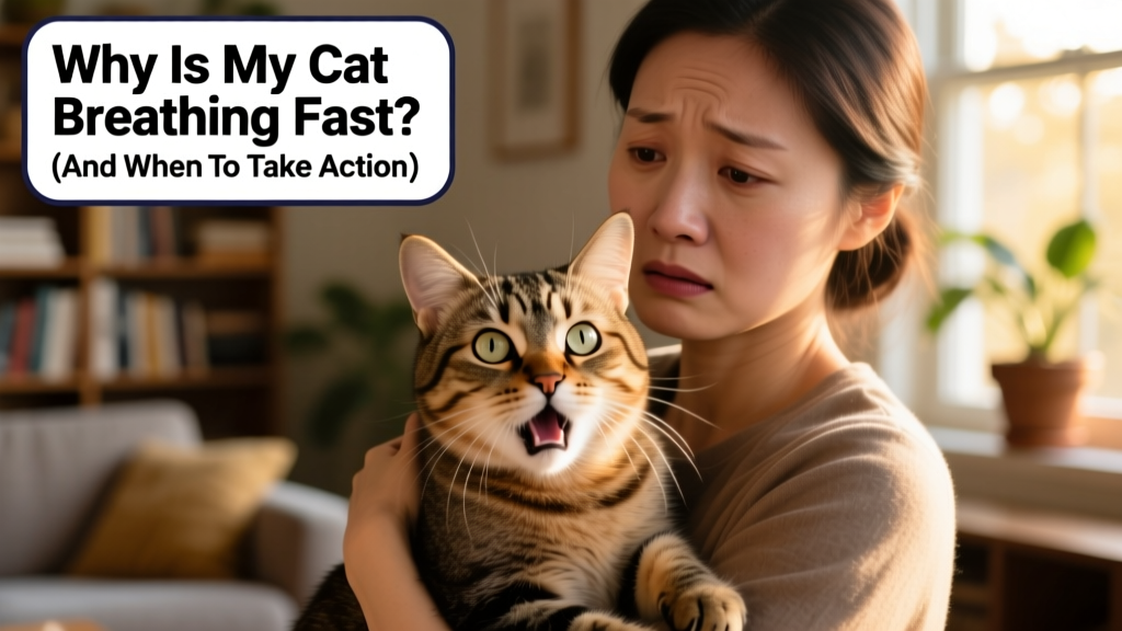 Why is my cat breathing fast? Rapid breathing in cats (and when to take action)