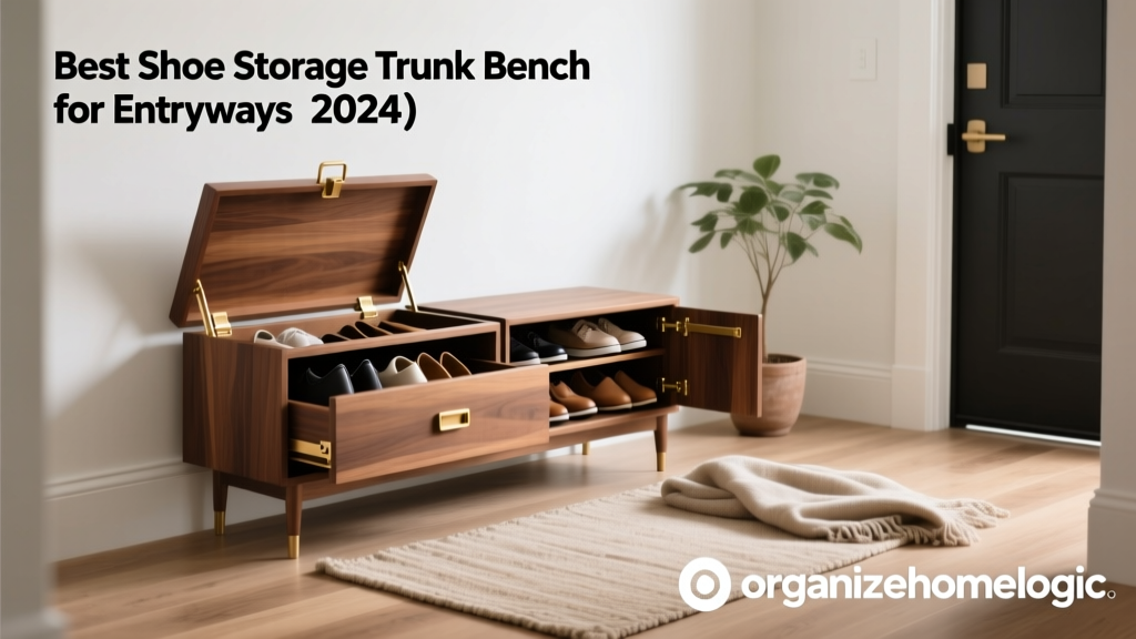 Best Shoe Storage Trunk Bench for Entryways (2024)
