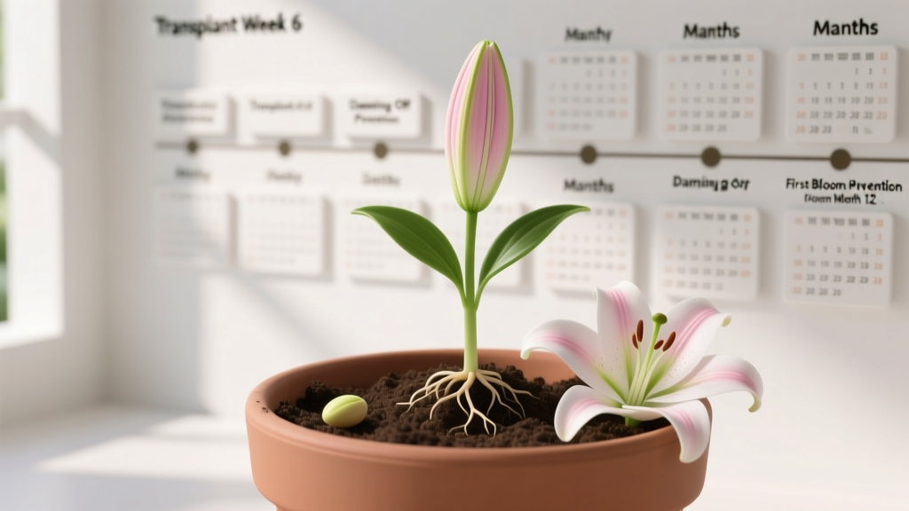 Lily Houseplant from Seeds: Care, Transplant & Bloom Tips