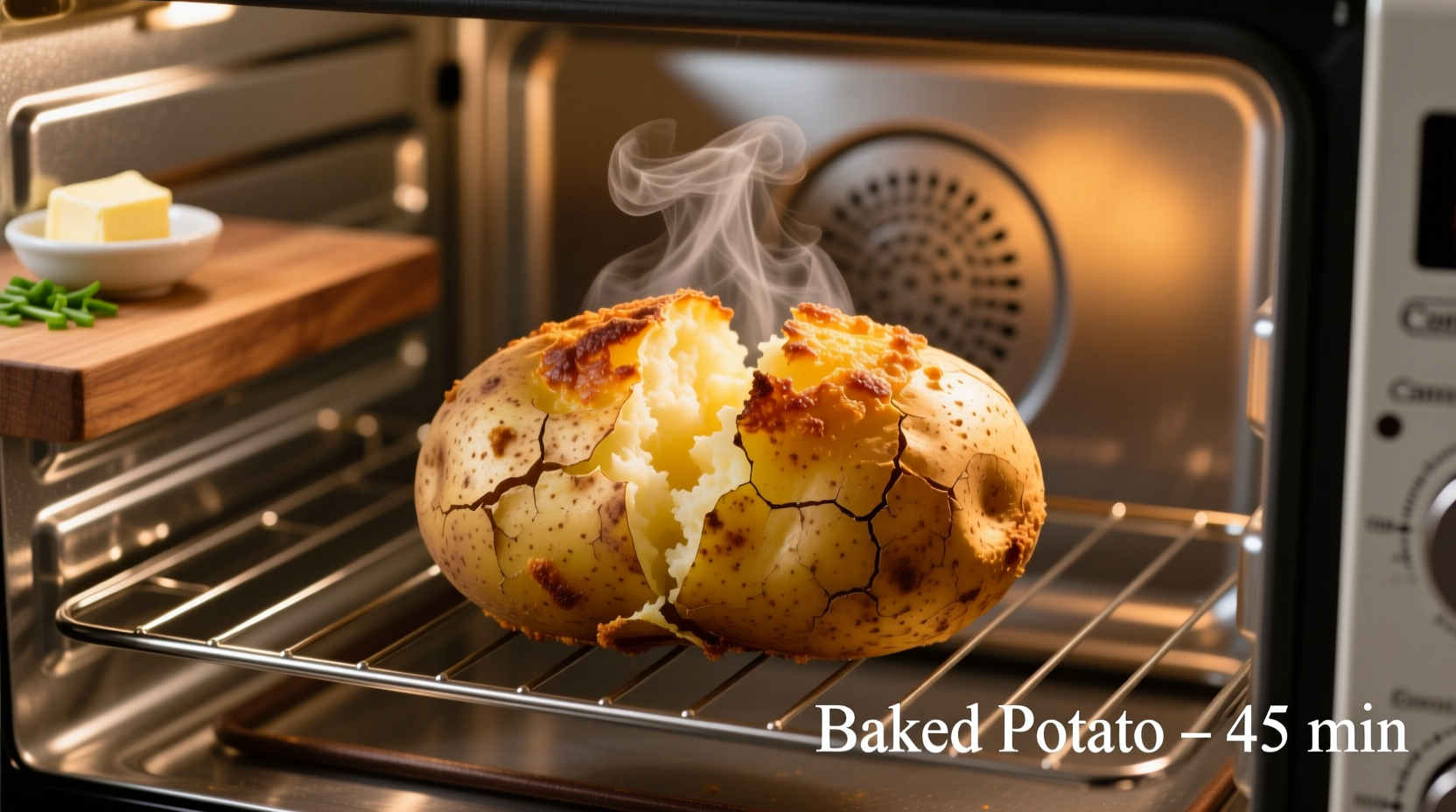 Bake Perfect Potatoes in Toaster Oven: Fast & Energy-Efficient