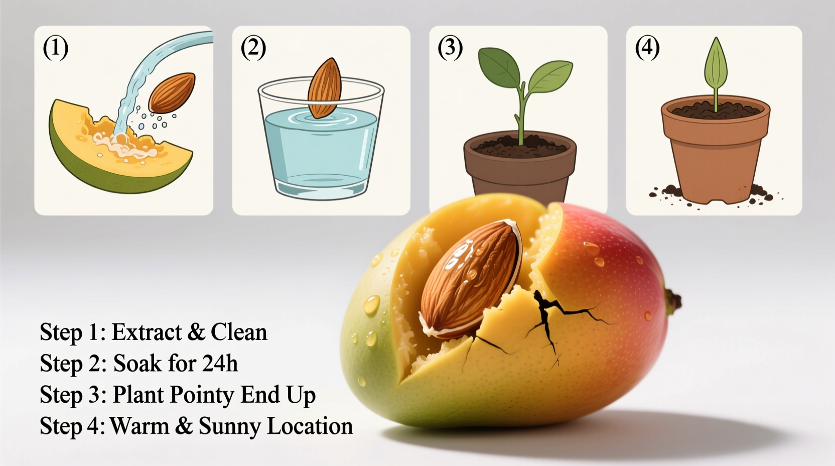 How to Plant a Mango Seed: Step-by-Step Guide