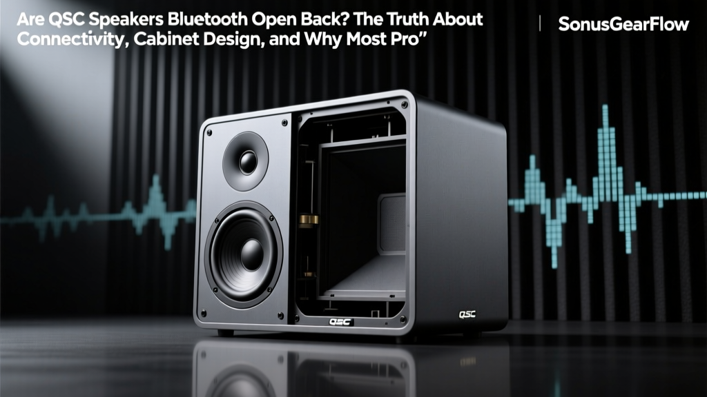 QSC Speakers Bluetooth? Truth About Pro Audio Design