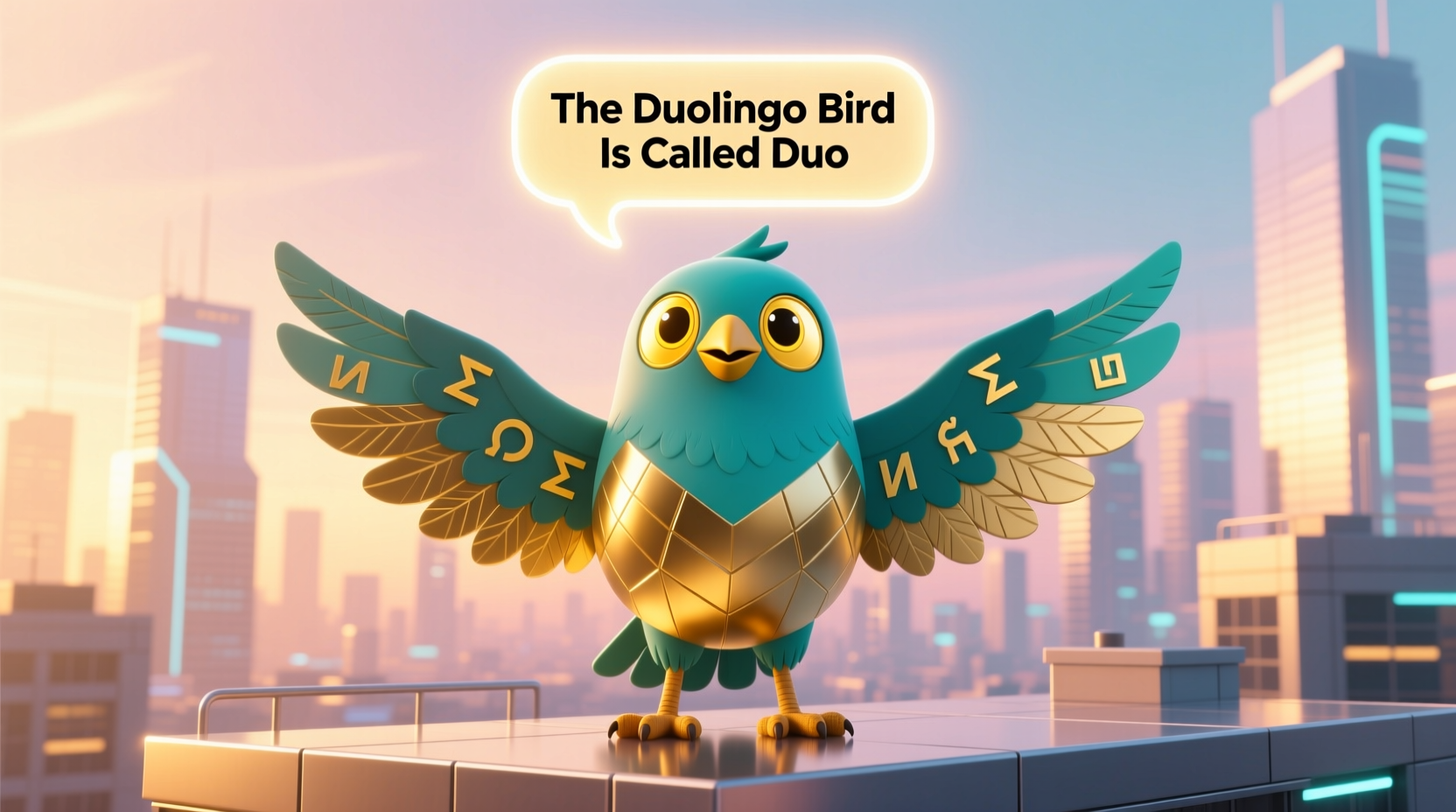 what is the duolingo bird called