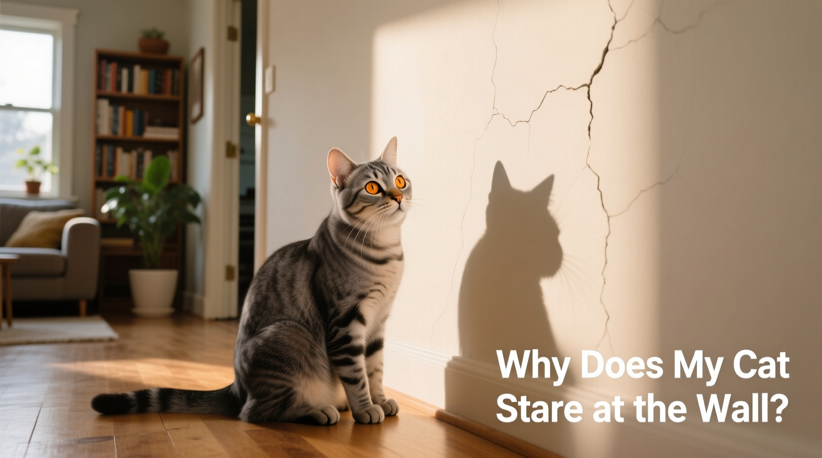 why does my cat stare at the wall for minutes on end common behaviors explained