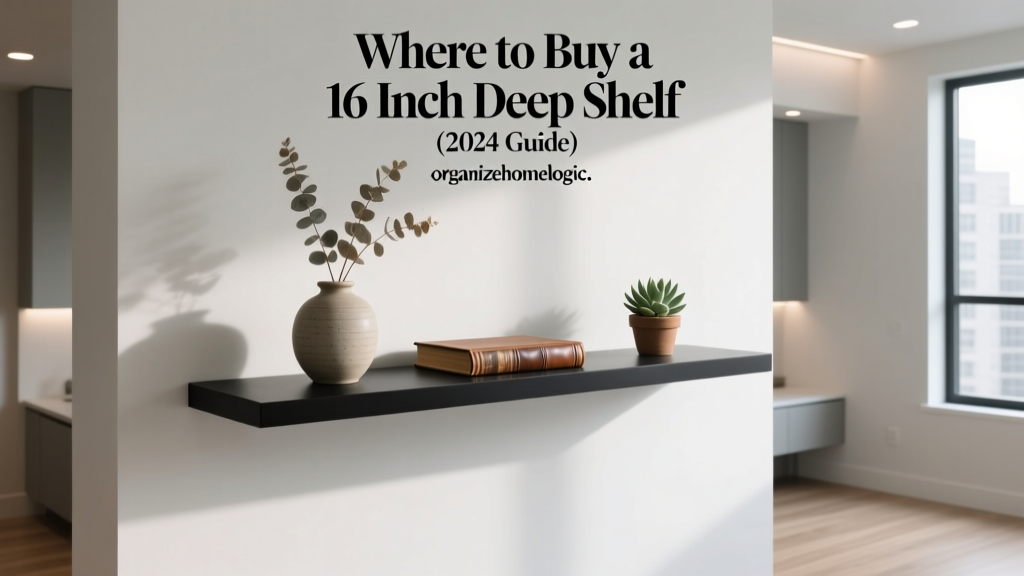 Where to Buy a 16 Inch Deep Shelf (2024 Guide)