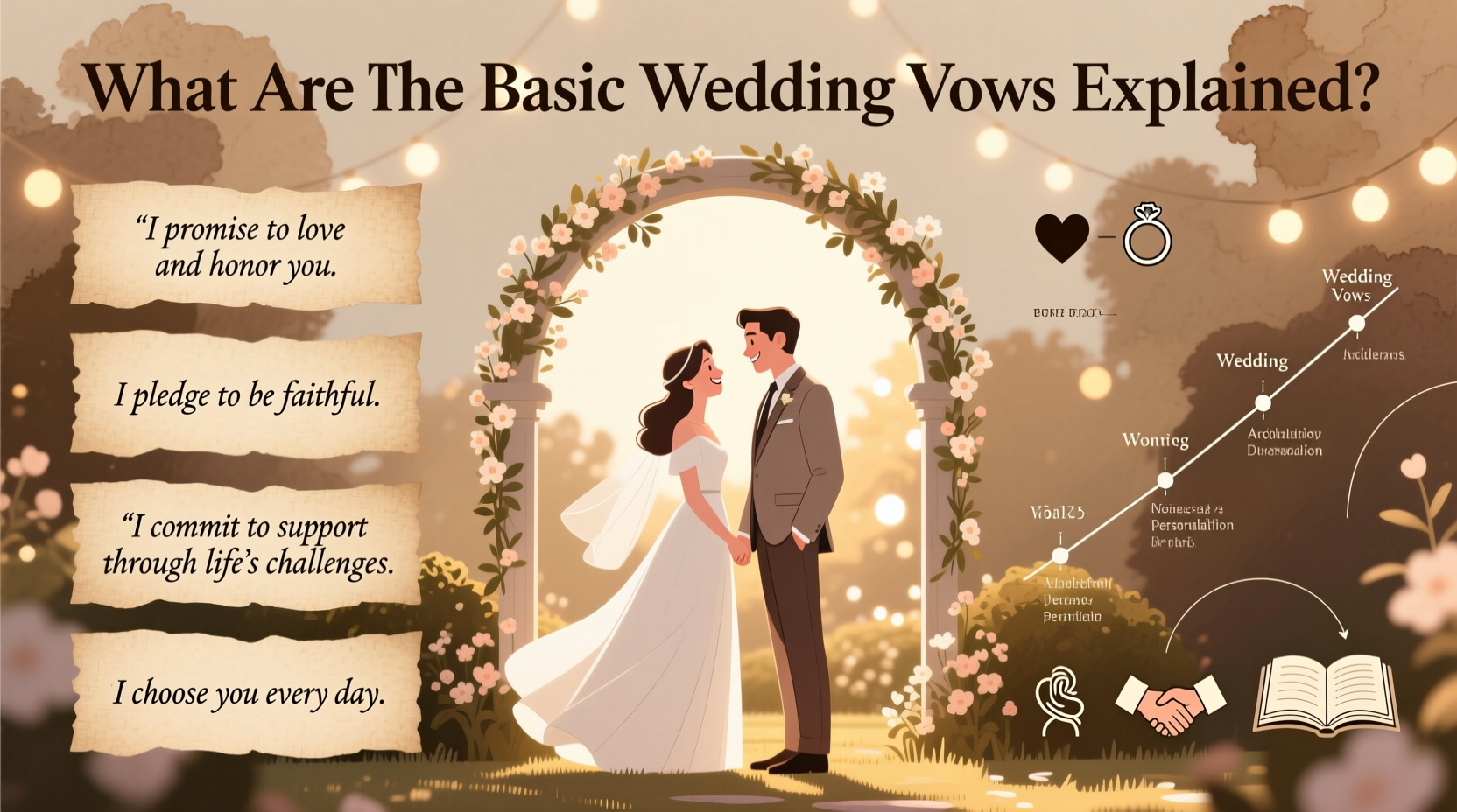what are the basic wedding vows
