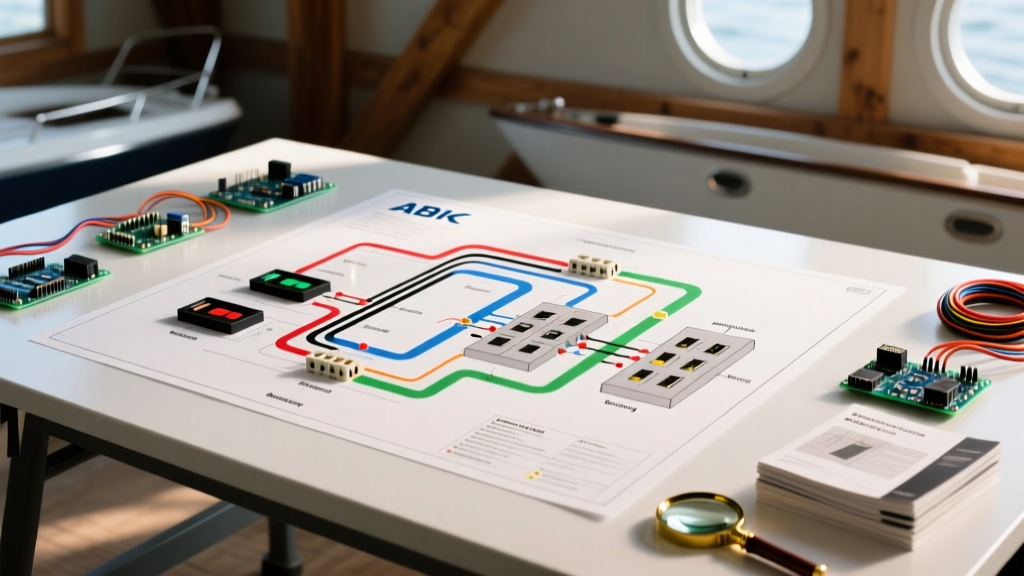 How to Read a Marine Electrical Wiring Diagram for Boat Refits