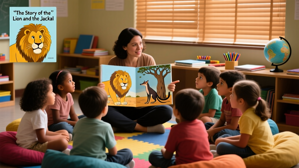 The Story of Lion and Jackal for Your Kids: A Timeless Fable with Modern Learning Value