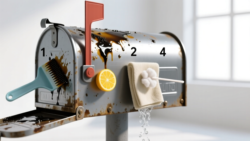 How to Get Tar Out of Mailbox: 5 Proven 2026 Fixes