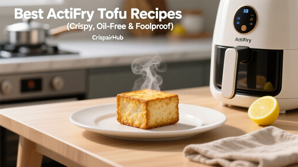 Best ActiFry Tofu Recipes (Crispy, Oil-Free & Foolproof)