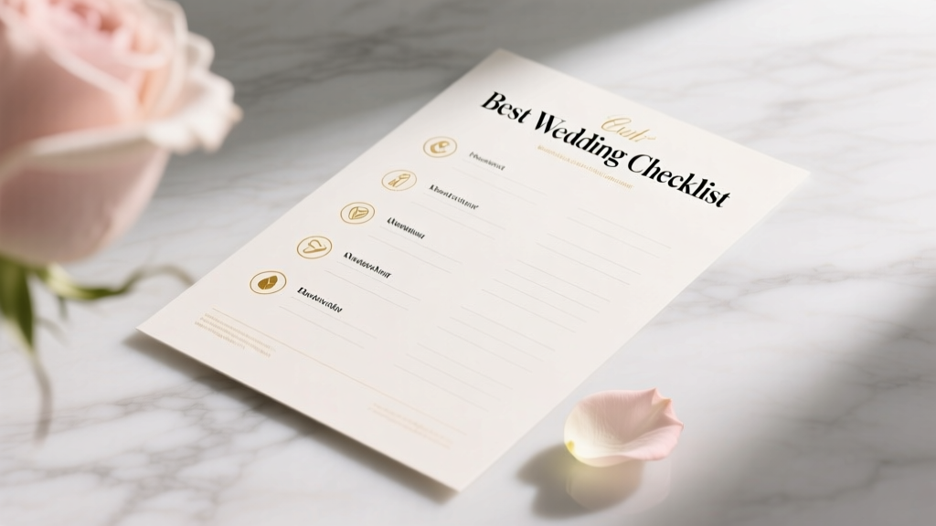 Best Wedding Checklist: Step-by-Step Plan
