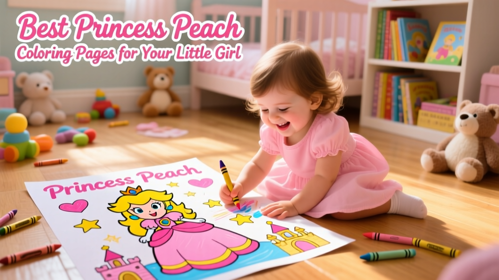Best Princess Peach Coloring Pages for Your Little Girl: Developmentally Appropriate, Screen-Free Fun That Builds Fine Motor Skills and Joy