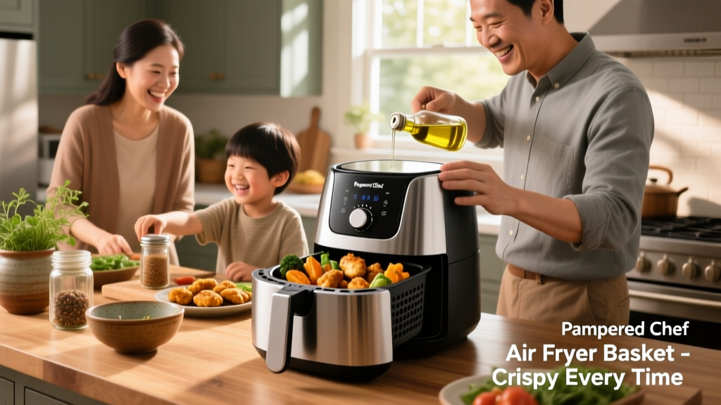Pampered Chef Air Fryer Basket Explained