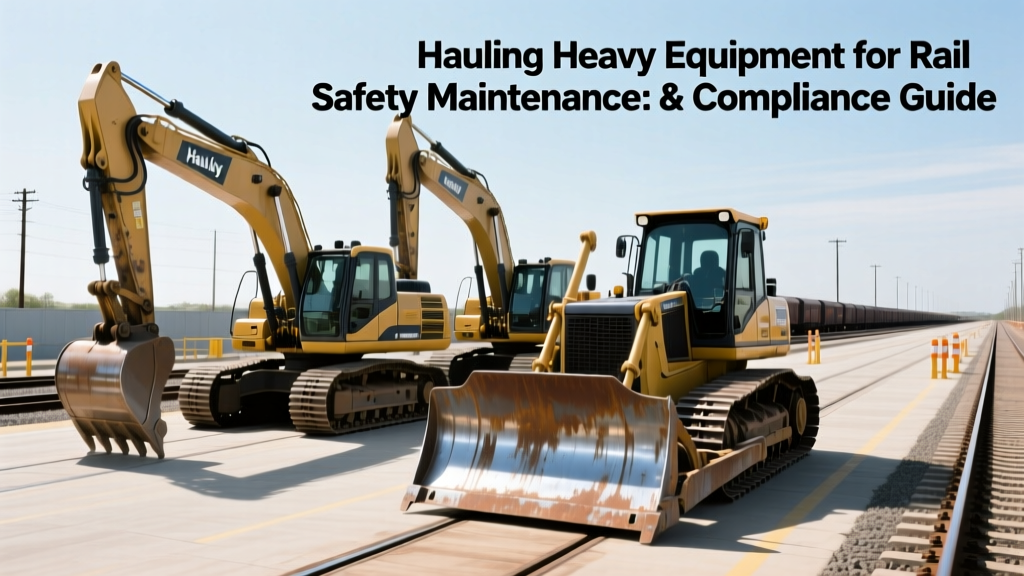 Hauling Heavy Equipment for Rail Maintenance: Safety & Compliance Guide