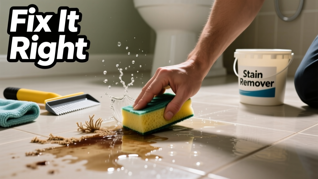 Carpet Stain Won’t Come Out in Bathroom: Fix It Right