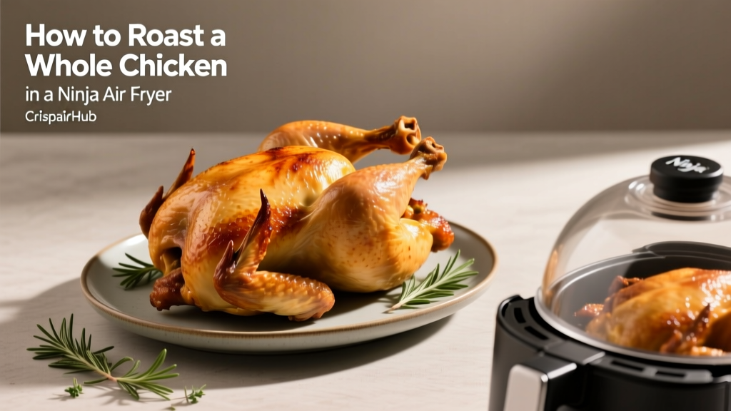 How to Roast a Whole Chicken in a Ninja Air Fryer